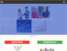 Tablet Screenshot of electricleagueofarizona.org